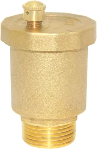 Brass 10500-VE Automatic Float Valve, 3/4" Male Thread Air Release Valve Air Bleeder Valve Vent Valve
