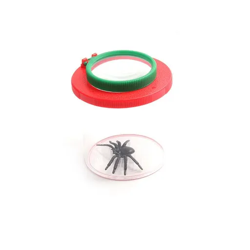 Magnifying Insect Box, Insert Bug Viewer, Bug Magnifier Container, Insect Cage Bug Jar, Bug Catcher Kit for Science Nature