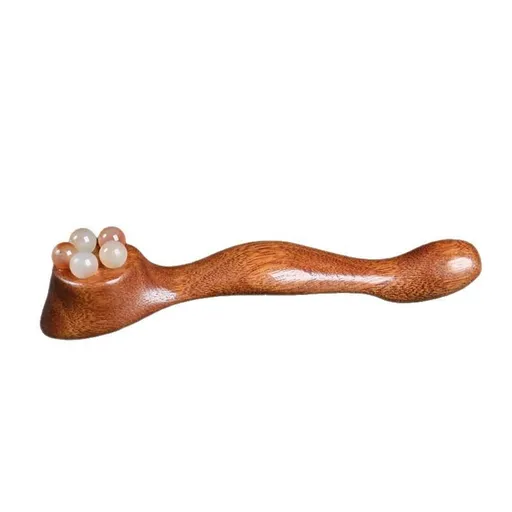 Massage Stick, Natural Horn Roller for Eye, Face, Meridian & Full Body Gua Sha