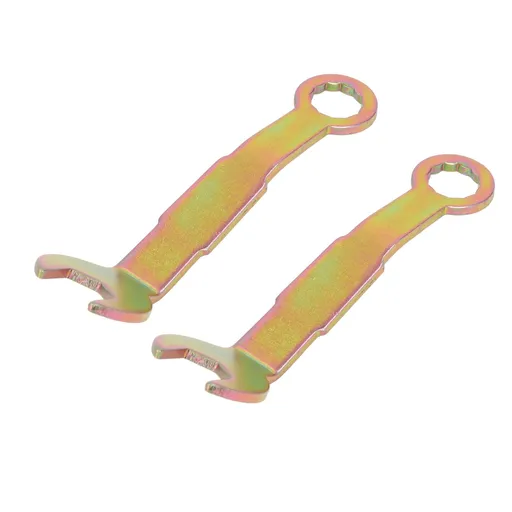 2PCS Pivot Adjustment Wrench for Sliding Door Hanger 3/8 Inch Open 3 Inch Length Stainless Steel Pivot Adjustment Tool for Closet Pocket Door