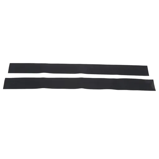2Pcs 25in Black Stove Counter Cover Silicone Oil‑Proof Stain‑Proof Stove Gap Filler for Restaurant Kitchen