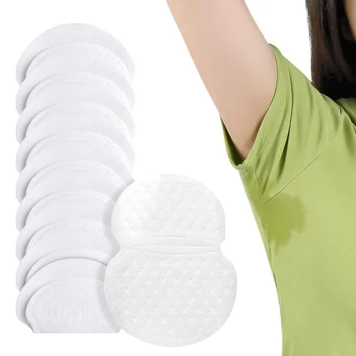 Disposable Underarm Sweat Pads, 2026 New Premium Armpit Sweat Shields for Men & Women, All Day Sweat Protection Liners (10PCS)