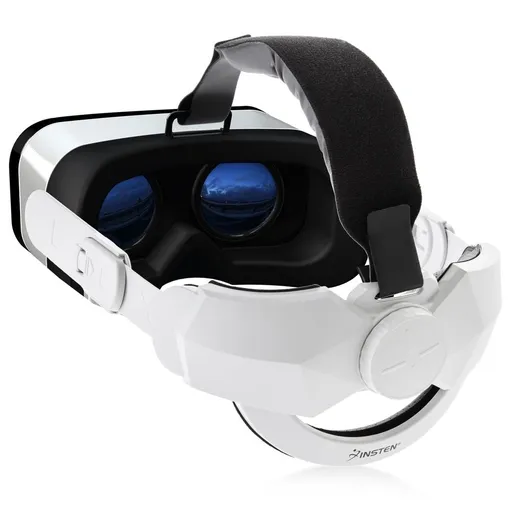 Head Strap For Oculus Quest 2 VR Headset, Replacement For Elite Headband, Enhanced Support and Reduce Head Pressure Adjustable Band with Cushion Pad, Balance Weight Design