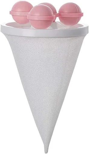 Washing Machine Lint Filter Hair Remover for Laundry Floating Hair Filtering Mesh Removal, Reusable Washing Catcher Machine Parts & Accessories (B)