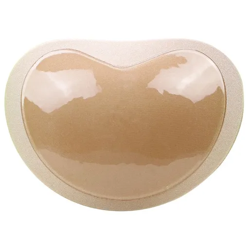 Skin color 3 boxes Heart shape Bra Pads Inserts Lift Breast Inserts Breathable Push Up Sticky Silicone Bra Cups