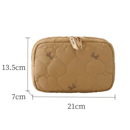 BELIAN Cosmetic Bag Nylon Travel Toiletry Organizer