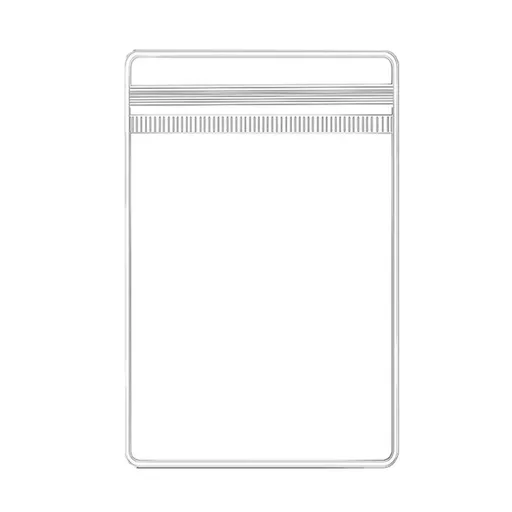 100pcs PVC Self-Sealing Jewelry Bags Anti-Oxidation Storage Dustproof Bags - 9*13cm