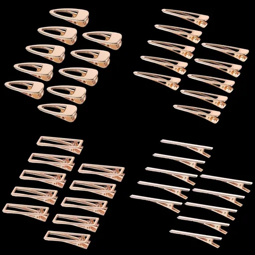 40PCS Hair Clips for Women, Girls, Alligator Clips, Clips for Hair, Hair Barrettes for Women, for DIY Hair Clips, Hair Bows