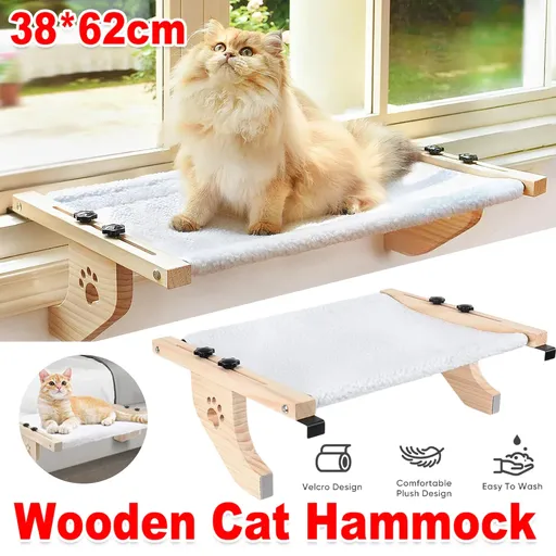 Window Hanging Cat Hammock Breathable Mesh Soft Washable for Cats Sunbathing