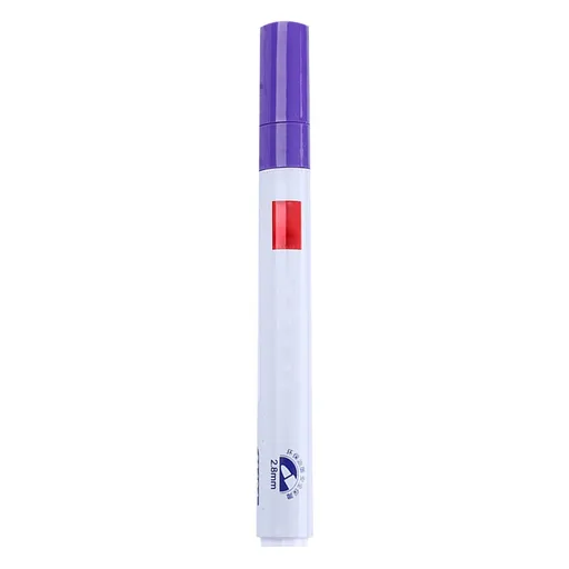 12 Color Oil Based Paint Marker Set, permanent quick dry waterproof pens for rock glass fabric ceramic wood metal plastic and stone crafts, Purple