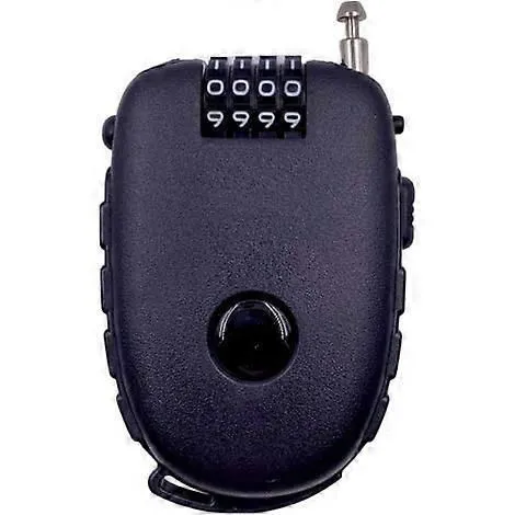 Bike Lock, Bicycle Lock, Cable Lock, Stroller Lock with 70cm Retractable Cable for Bicycles, Skis, Snowboards and Strollers
