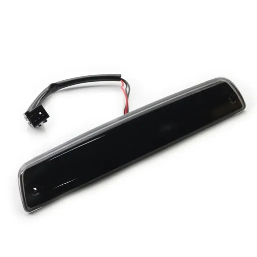 For Dodge 94-01 Ram 1500/2500/3500 Pickup 2-Rows 24 LEDs Third 3rd Tail Brake Light Lamp, Black, for Repair and Replacement Work