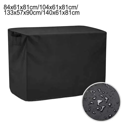 Waterproof Patio Grill Table Cover, Outdoor Protector for Pizza Oven Movable Dining Cart, 104 x 61 x 81 cm