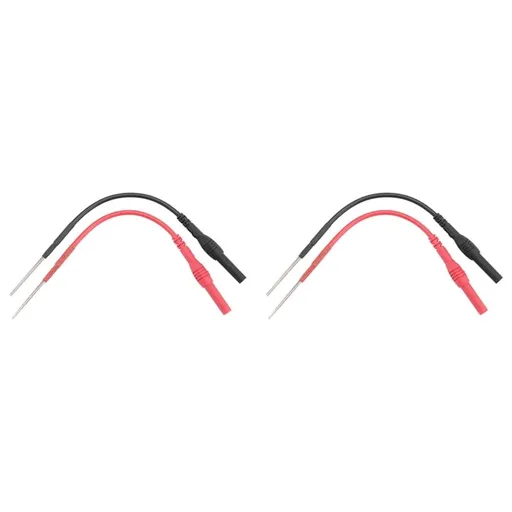 4 PCS Flexible Spoon Back Probes, Back Probe Pins Automotive Compatible with 4mm Banana Plug Test Leads