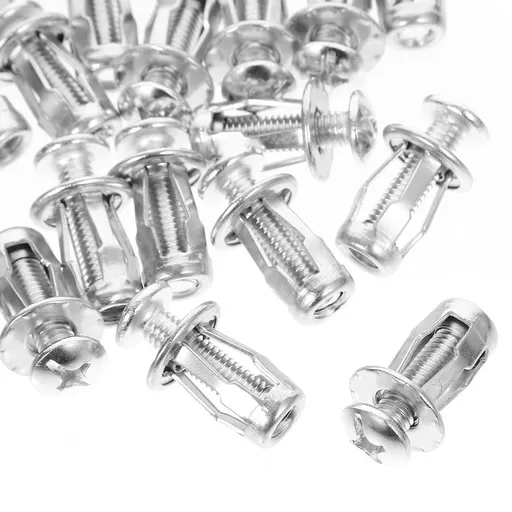 Screw Galvanized Carbon Steel 20 Sets 6X25mm