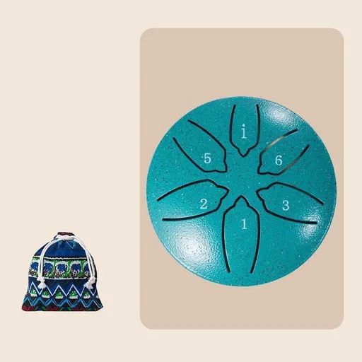 Ethereal Drum, Conical Starry Green (Sheet Music + Mallet + Storage Pouch)