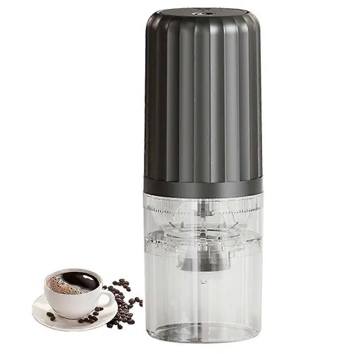 Electric Coffee Grinder - USB Rechargeable Burr Grinder, Automatic Coffee Bean Mill