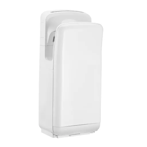 Vertical Hand Dryer, Hand Dryers with HEPA Filter, 19000 RPM High-Speed Motor, Dual-Side Airflow, ABS Sturdy Automatic Air Wall Mount Fast Drying for Commercial Bathrooms Modern Home, White