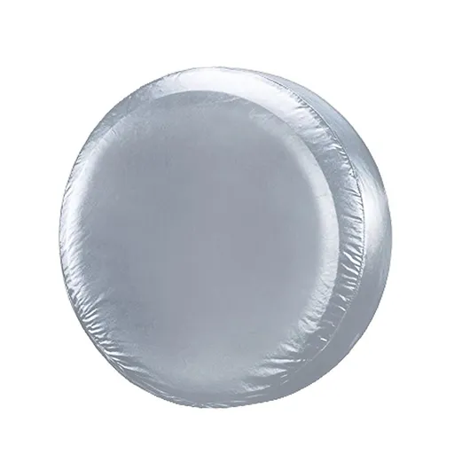 PVC Leather Spare Tire Wheel Cover for Car Truck SUV Camper Trailer Universal Fit Black (for Overall Wheel Diameter 18-21 inches)