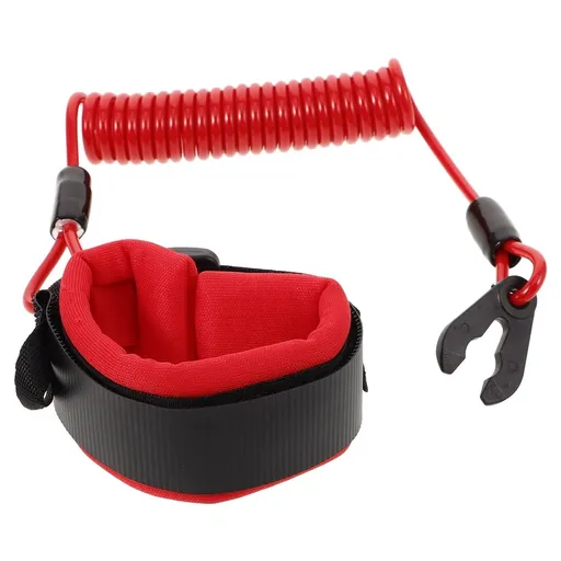 Boat Safety Cord Red Tpu Easy Installation for Emergency Use
