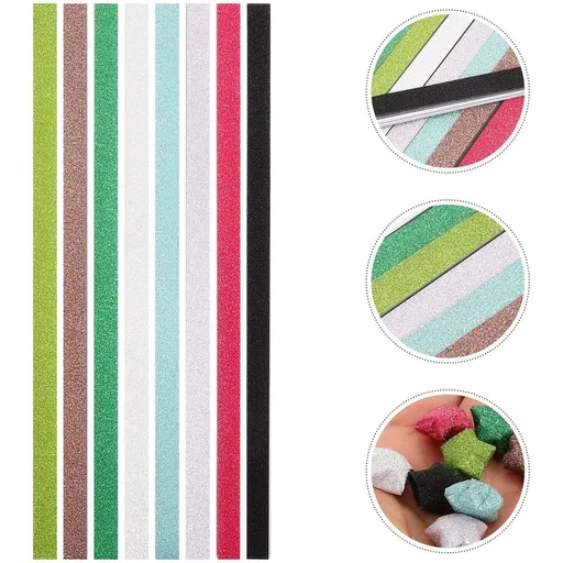 Glow Star Paper Assorted Colors for Star Folding Not Easy to Break 320Pcs