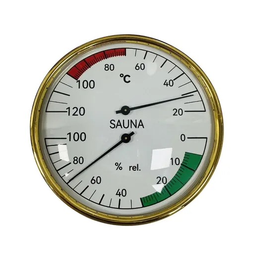 High Accuracy Wall Mountable Analog Thermometers Hygrometer Strong No Batteries Need for Easy Climate Tracking