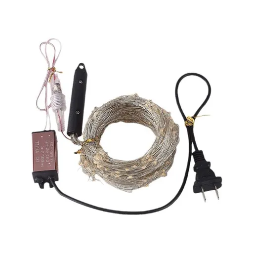 200pcs Firefly Bunch Lights Battery Operated, Hooks, Fairy Lights for Indoor Outdoor Decor(Warm White)