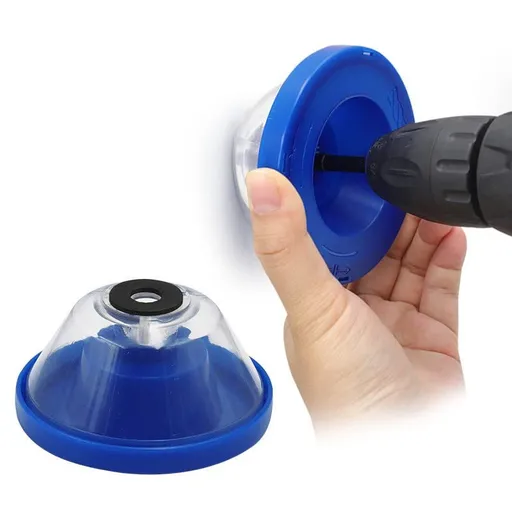 Drill Dust Collector,Electric Drill Dust Cover Ash Bowl,Electric Drill Dust Collector Drywall Dust Collector 2Pack (2)