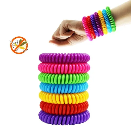 Mosquito Repellent Bracelets,DEET-Free Insect & Bug Repellent Wrist Bands for Kids & Adults Outdoor Camping Fishing Traveling 18Pcs
