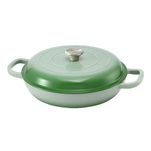 5-Star Chef 3.3L Enameled Cast Iron Dutch Oven Pot with Lid for Sourdough Bread Baking