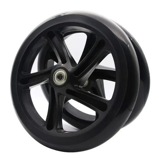 2-Pack 200mm Scooter Replacement Wheels 8-Inch Scooter Wheels for Kid Youth Adult Kick Push Scooter