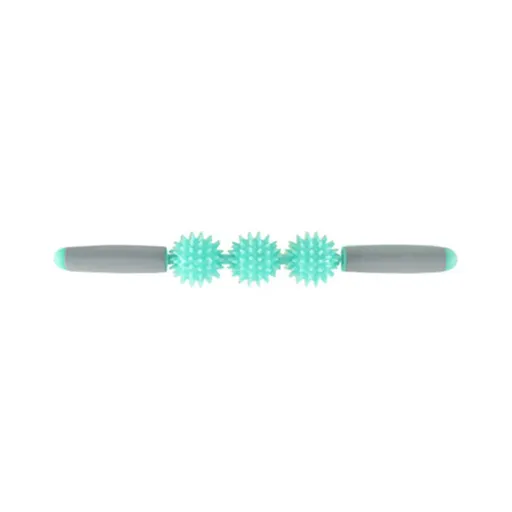 Massage Exercise Roller Yoga Stick for Muscle Fitness Home Gym - Green