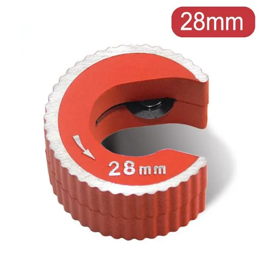 Mini Pipe Cutter Tool with Copper Aluminum PVC Tube Cutting for Plumbing Repair and Small Hardware Fabrication Tasks (CT-113AL(28mm))