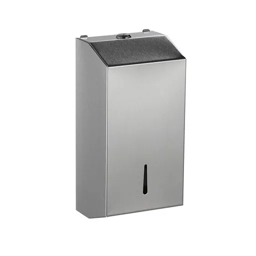 Paper Towel Dispenser - 304 Grade Stainless Steel, Wall Mounted, High Capacity Dispenser for Commercial Bathrooms, Restrooms