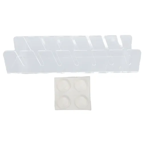 Hat Display Racks Hold 7 Baseball Caps Vertical Display Acrylic Baseball Cap Organizer for Closet Bedroom Transparent