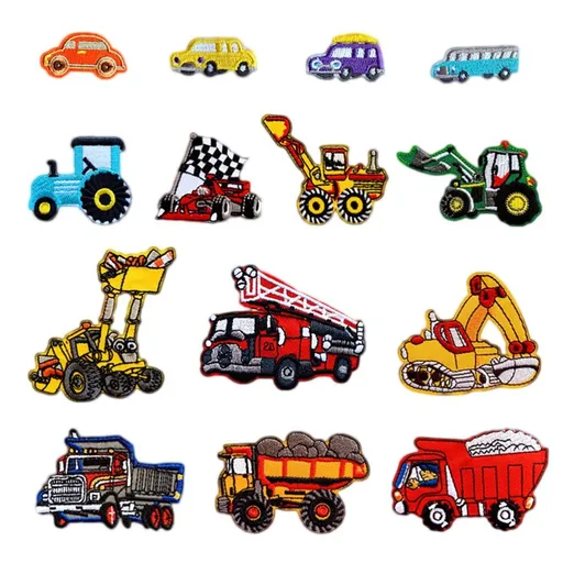 14pcs Car Trim Car Decor Clothing Iron Trendy Decor Girls Clothes Car Decals Vehicle Iron on Decals for Cars Sewing on Patch