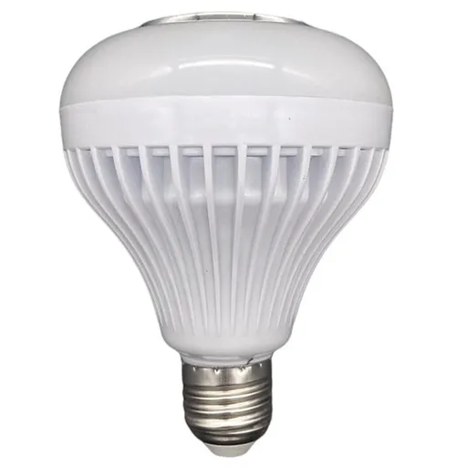 Bluetooth Music Bulb Plastic RGB Multi Color Adjustable Wireless Smart Light Bulb for Bars Restaurants 12W