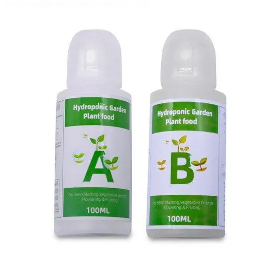 Universal Nutrient Solution Hydroponic Fertilizer, 200ML with AB Fertilizer (2 Pack)