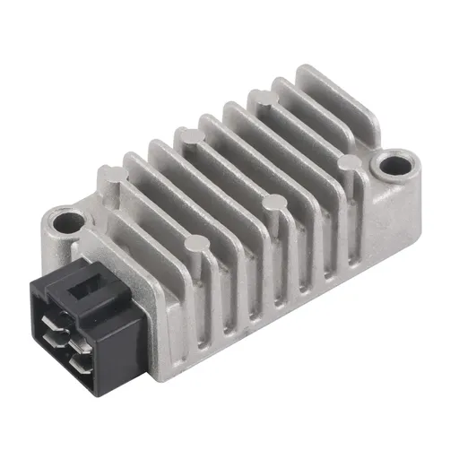 Motorcycle Rectifier Voltage Regulating High Performance Durable Black Silver Tone