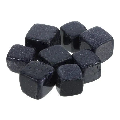 Elegant Quartz Drink Stones Dark Blue for Wine and Beverages