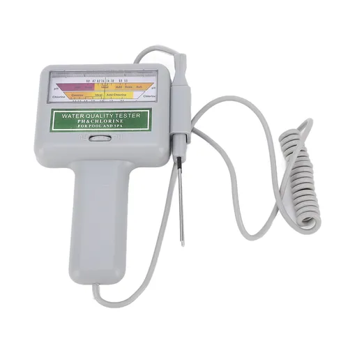 Portable PH Tester Chlorine Meter Swimming Pool Spa Water Quality Monitor Checker