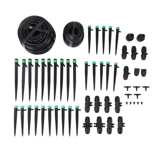 Garden Irrigation System Garden Watering System Automatic Drip Irrigation Kits for Raised Garden Bed Yard Lawn