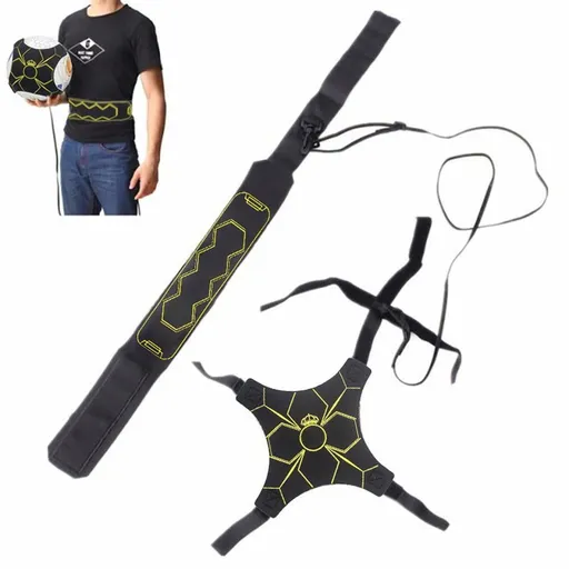 Soccer/Volleyball/Rugby Trainer Adjustable Waist Belt for Boys Girls Adults - Yellow