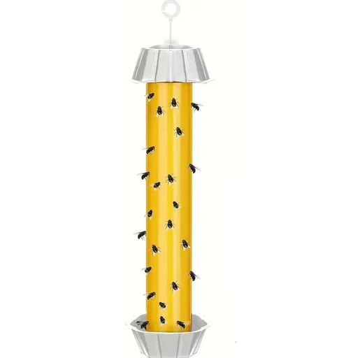 Trappify Hanging Fly Traps Outdoor Fruit Fly Traps for Indoors | Fly Catcher, Mosquito, & Flying Insect Catchers for Inside Home