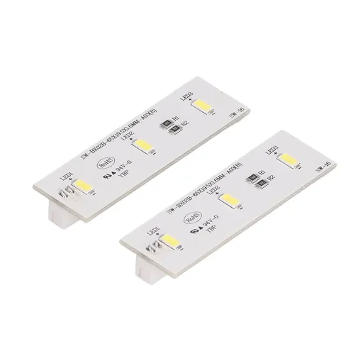 2Pcs Refrigerator LED Light Strip Bar Replacement Freezer Refrigerator Light Strip Bar Repair Part for SW BX02B DC 12V