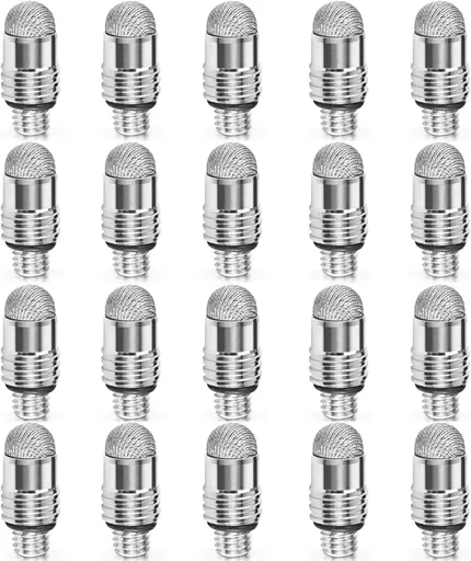 Mesh Fiber Tips (10 Pack) Stylus Pen Replacement Tips Suitable for capacitive Touch Screen,High Sensitivity, Soft, no Scratch Screen Pen tip