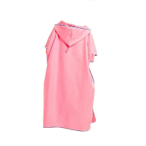 Adult Changing Robe Towel Bath Hooded Quick Dry Beach Towel Poncho Bathrobe Au