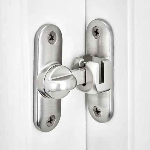3Pcs No-Drill Door Latch Buckle with Screws