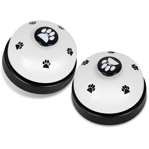 Pet Training Bells,2 Pack Dogs Bell for Door Training and to Ring to Go Outside Communication Device Dog AgilityTraining Equipment