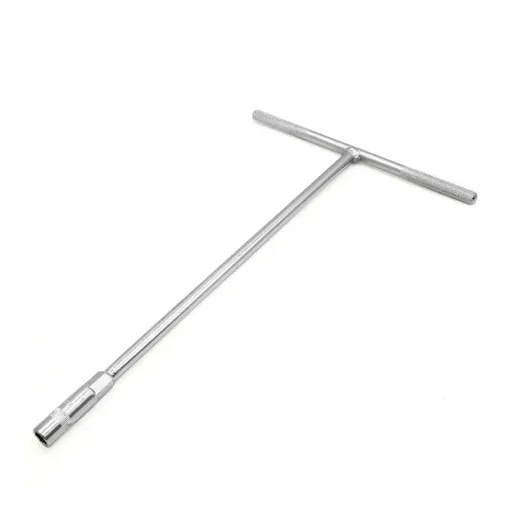 6-19mm Steel T Shaped Hex Wrench Hand Tool Spanner Socket Adapter Repair - 12mm